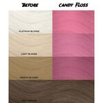 Crazy Color Semi Permanent Hair Colour Cream - Candyfloss 100ml