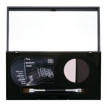 Hi Brow 24hr Brow Powder Compact Dark Charcoal