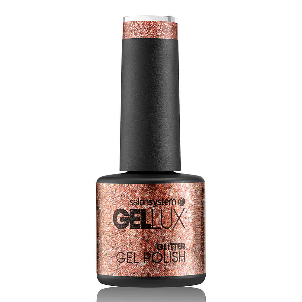 Gellux Mini Gel Polish - Rosie Gold 8ml