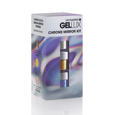 * Gellux Chrome Mirror Powder Kit