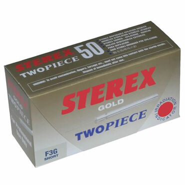 Sterex Electrolysis 2 Piece Needles F5G Gold
