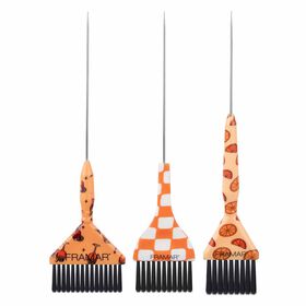 Framar Puttin' On The Spritz Pin Tail Brush Set, Pack of 3
