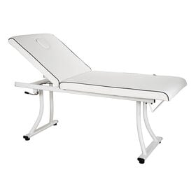 REM Arko Static Massage Table, White & Grey