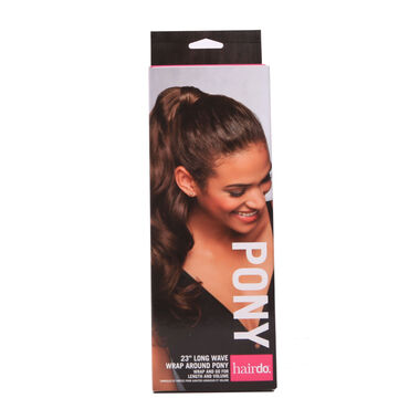 Hairdo 23" Long Wave Wrap Around Pony hair piece R10/ Chestnut