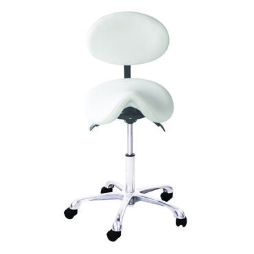 Salon Services Amelia Support Stool White