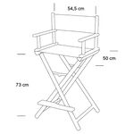 Sibel Folding Make-Up Chair