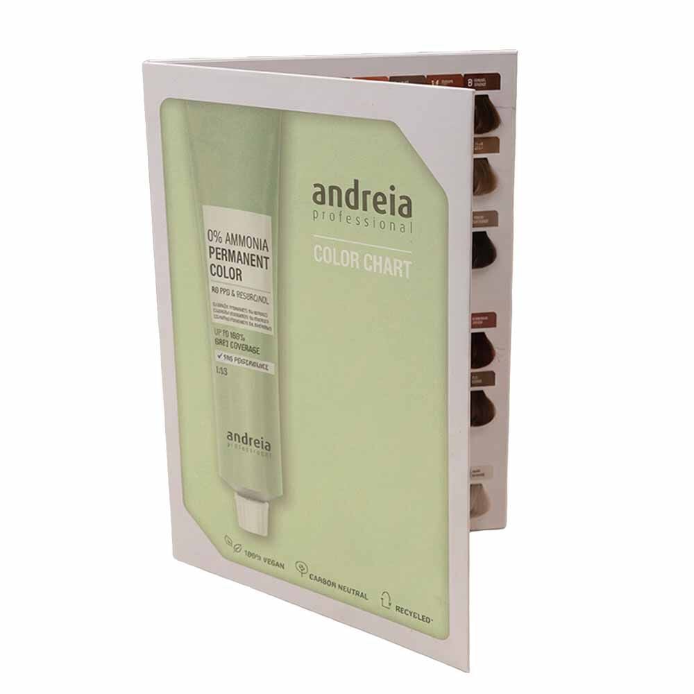 Andreia Professional 0% Ammonia Permanent Color Chart
