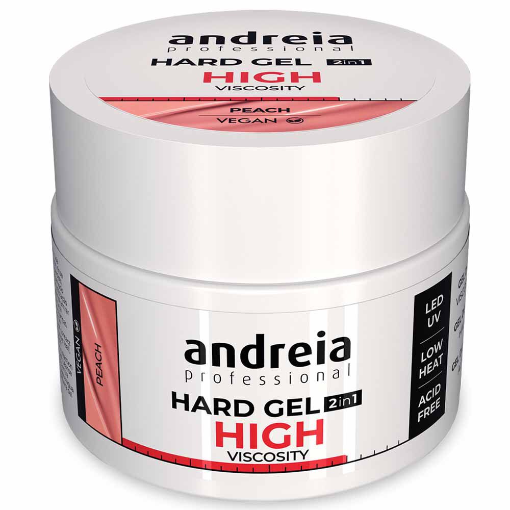 Andreia Professional Hard Gel 2 In 1 - High Viscosity Peach 44gr