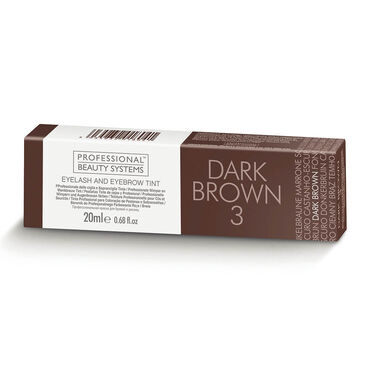 Professional Beauty Systems Eyelash and Eyebrow Tint - Dark Brown