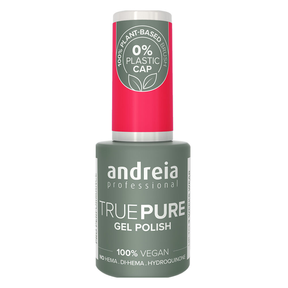 Andreia Professional True Pure T19 Neon Pink - Hema Free Gel Polish, 10.5ml