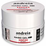 Andreia Professional Hard Gel 2 In 1 - High Viscosity Glitter Soft White 22gr