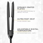 WAHL Pro Glide Hair Straightener in Black