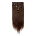 Wildest Dreams 100% Human Hair Clip-In Extensions, Full Head, 18 inch/88g - 2 Brownest Brown