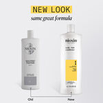 Nioxin System 1 Scalp + Hair Thickening Conditioner for Natural Hair with Light Thinning 1L