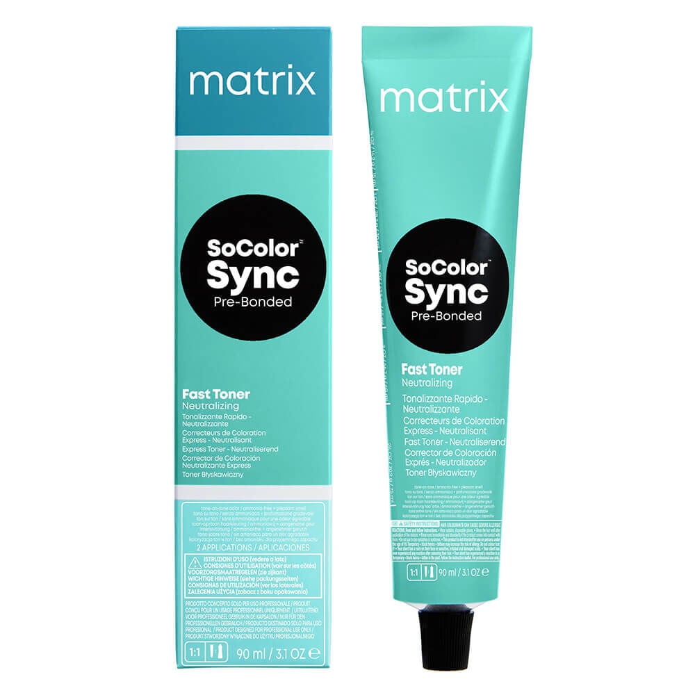 Matrix SoColor Sync Pre-Bonded Fast Toner - Anti Yellow 90ml