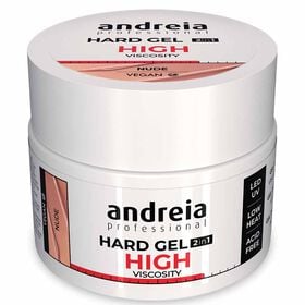 Andreia Professional Hard Gel 2 In 1 - High Viscosity Nude 44gr