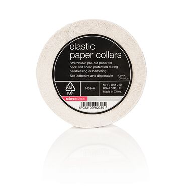 Salon Services Elastic Paper Collars 100 strips
