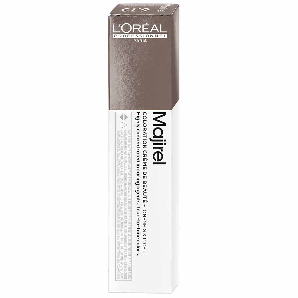 L'Oréal Professionnel Majirel Permanent Hair Colour - 6.45 Dark Copper Mahogany Blonde 50ml
