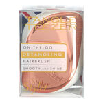 Tangle Teezer On-The-Go Compact Styler, Rose Gold Cream