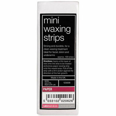 Salon Services Mini Wax Strips 100 Pack