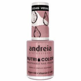 Andreia Professional Nutri Color NC 5 Nude Pink - Nail Polish, 10.5ml