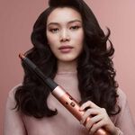 Dyson Airwrap i.d.™ Multi-styler and Dryer Straight and Wavy - Amber silk