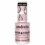 Andreia Professional Nutri Color NC 21 Milky Pink - Nail Polish, 10.5ml