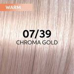 Wella Professionals Shinefinity Zero Lift Glaze - 07/39 Chroma Gold 60ml