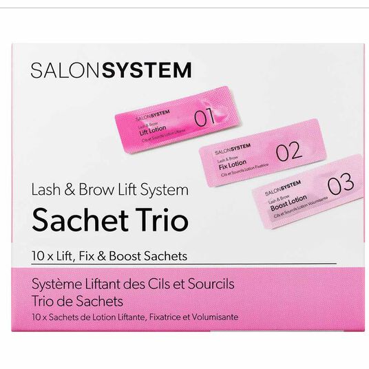Salon System Lash & Brow Lift System Sachet Trio 19g