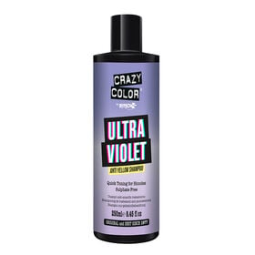 Crazy Color Ultraviolet Anti Yellow Shampoo 250ml