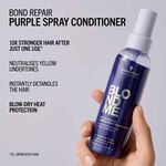 Schwarzkopf Professional BlondMe Bond Repair Purple Spray Leave-In Conditioner 150ml