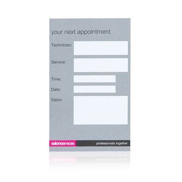 Salon Services Appointment Cards Nails - Pack of 100