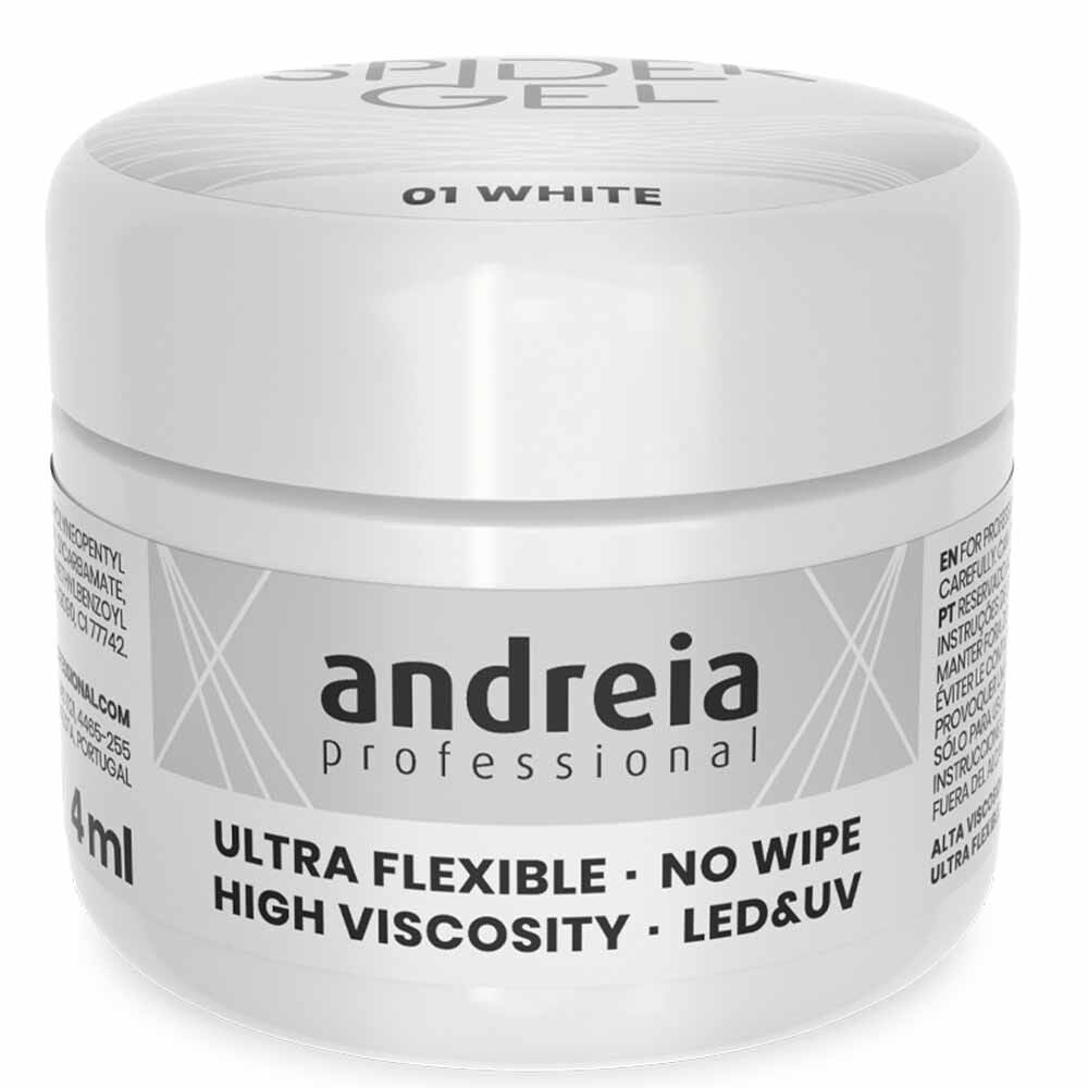 Andreia Professional Spider Gel 01 White, 4ml