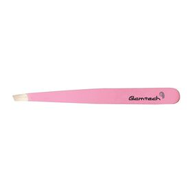 GlamTech Pink Soft Slanted Tip Tweezer