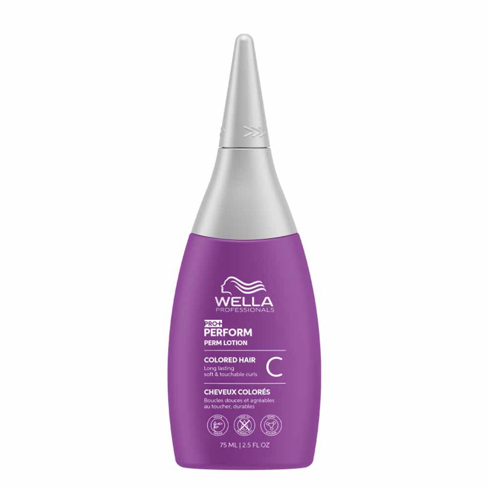 Wella Professionals Perform+ Perm Lotion (Curl) for Coloured Hair 75ml