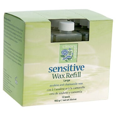 Clean & Easy Sensitive Wax Refill Large Pack of 12