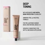 Schwarzkopf Professional BlondMe Deep Toning Permanent Hair Colour - Peach Sorbet 60ml