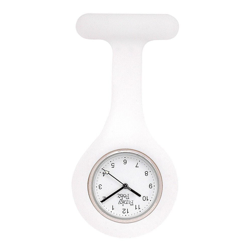 Funky Fobz Analogue Silicone Fob Watch White