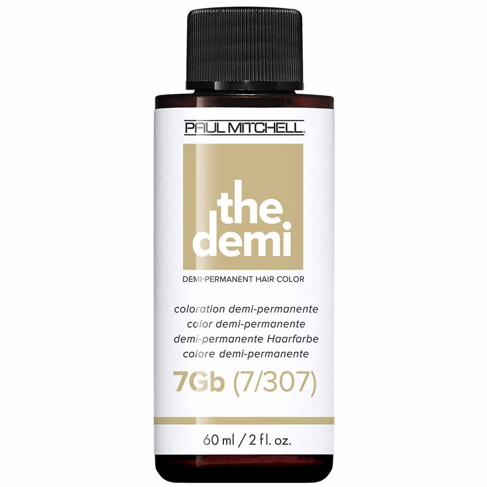 Paul Mitchell The Demi Demi-Permanent Liquid Hair Colour 7GB Gold Beige 60ml