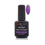 Chroma Gel One Step Gel Polish - Purple Hot Pants 15ml