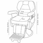 Barburys Barber Chair Limousine Black
