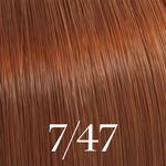 Wella Professionals Color Touch Demi-Permanent Hair Colour - 7/47 Medium Blonde Red Brown 60ml
