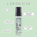 Sienna X Medium Deep Self Tan Clear Water Mousse 200ml