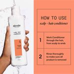 Nioxin System 4 Scalp + Hair Thickening Conditioner for Coloured, Dry and Damaged Hair with Progressed Thinning 300ml