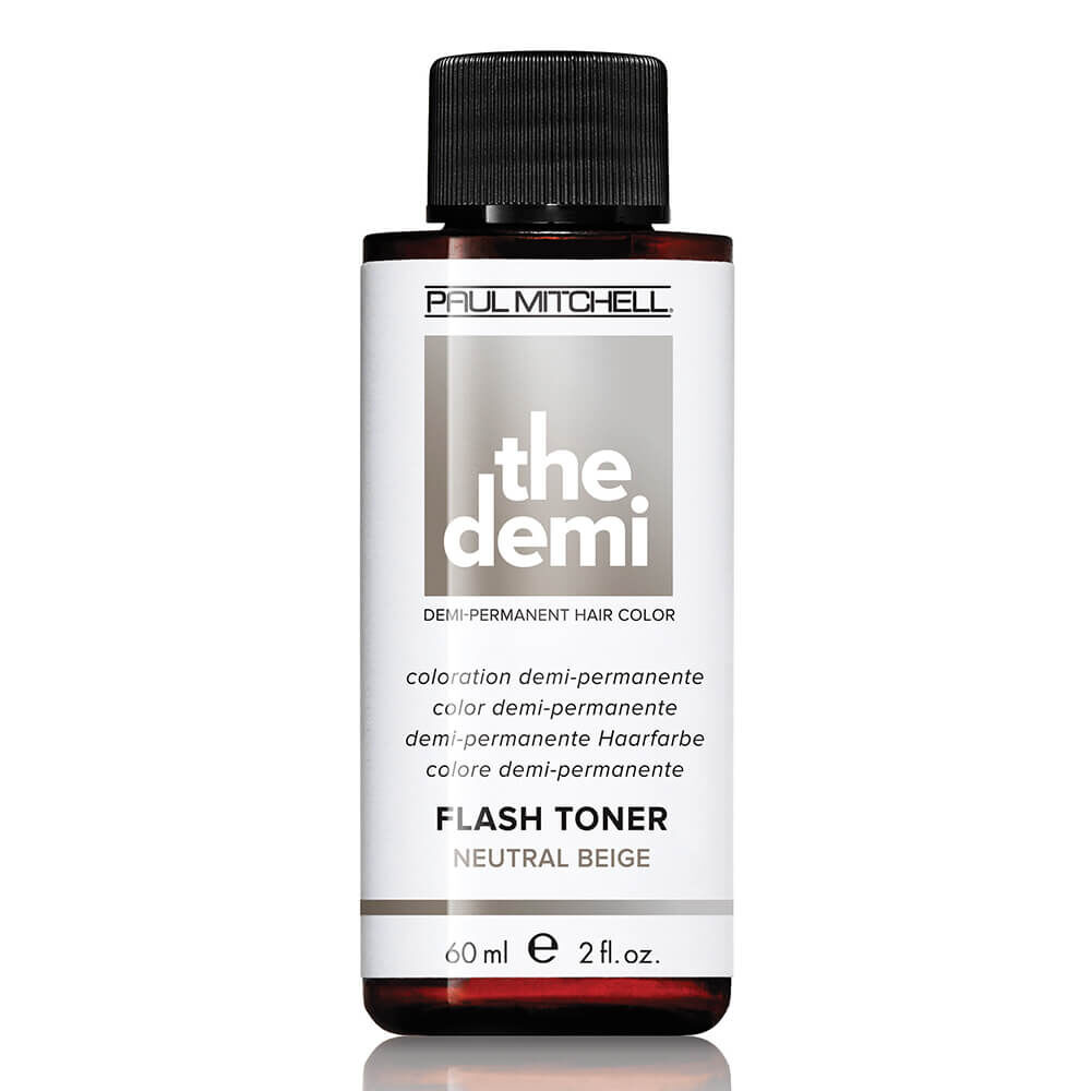 Paul Mitchell The Demi Demi Permanent Liquid Hair Colour, Flash Toner - Neutral Beige 60ml