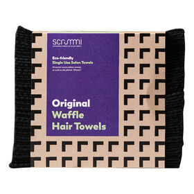 Scrummi Biodegradable Waffle Black Disposable Towels, Pack of 500