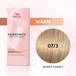 Wella Professionals Shinefinity Zero Lift Glaze 07/3 Burnt Honey 60ML