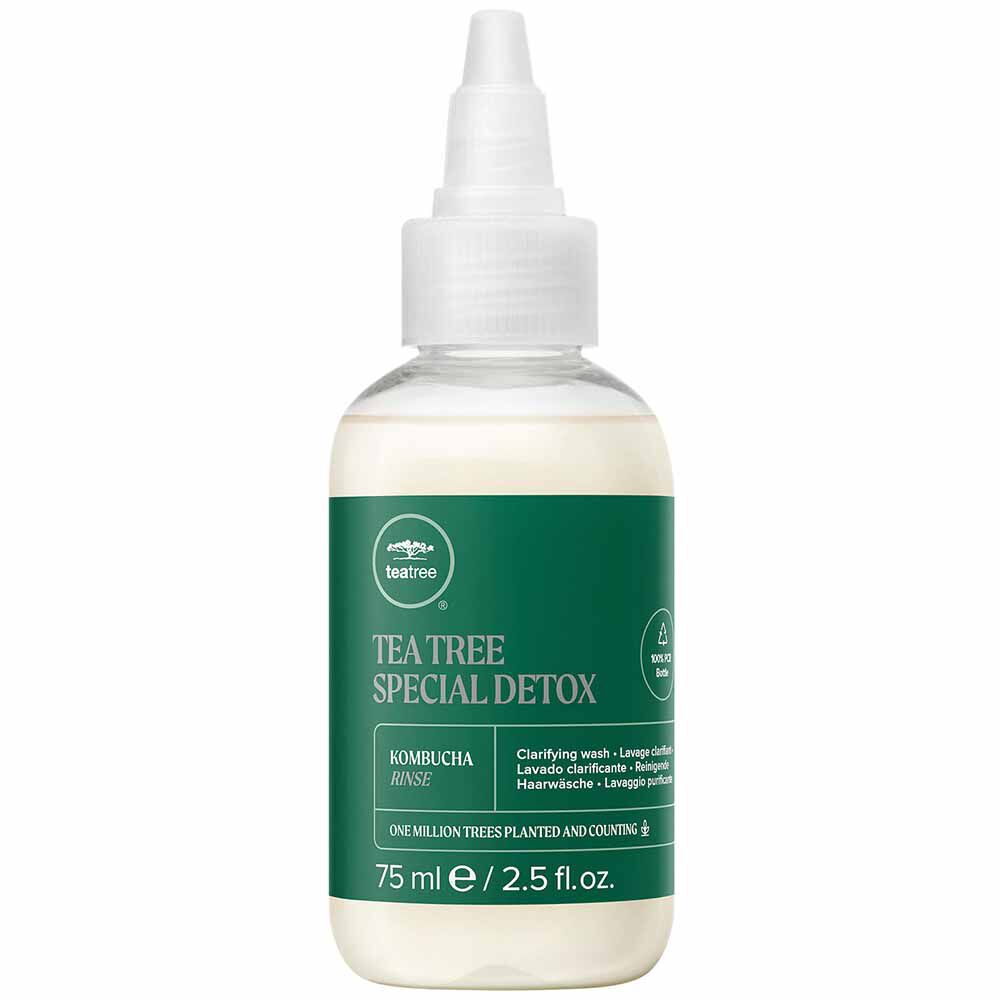 Tea Tree Special Detox Kombucha Rinse, 75 Ml – Tiefenreinigung Für Haar & Kopfhaut, Mit Peeling-Effekt
