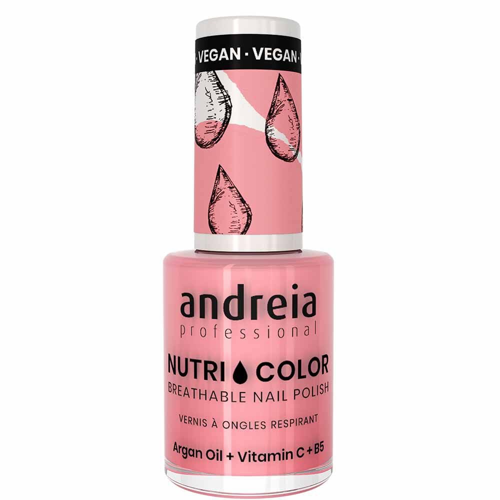 Andreia Professional Nutri Color NC 29 Cotton Candy Pink - Nail Polish, 10.5ml