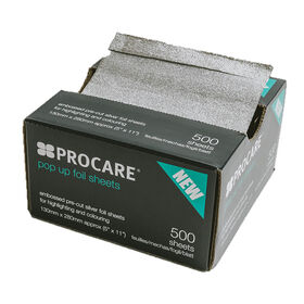 Procare Pop-Up Silver Embossed Colouring Foil, 500 Sheets